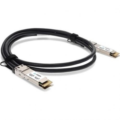 Axiom Memory Solutions  400GBASE-CU QSFP-DD Passive DAC Cable Cisco Compatible 1m3.28 ft Twinaxial Network Cable for Network Device, Switch, RouterF… QDD-400-CU1M-AX