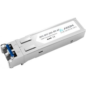 Axiom Memory Solutions  25GBASE-SR SFP28 Transceiver for JuniperQFX-SFP-25G-SR100% Juniper Compatible 25GBASE-SR SFP28 QFX-SFP-25G-SR-AX