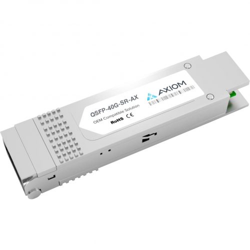 Axiom Memory Solutions  40GBASE-SR4 QSFP+ Transceiver for AlcatelQSFP-40G-SRFor Optical Network, Data Networking 1Optical Fiber850 nmMulti-mode… QSFP-40G-SR-AX