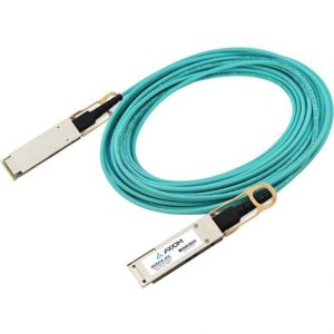 Axiom Memory Solutions  Fiber Optic Network Cable49.21 ft Fiber Optic Network Cable for Network Device, Router, SwitchFirst End: 1 x QSFP+ NetworkMale… R0Z23A-AX