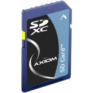 Axiom Memory Solutions  128GB Secure Digital Extended Capacity (SDXC) Class 10 Flash CardClass 101 Card SDXC10/128GB-AX