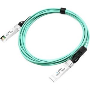 Axiom Memory Solutions  25GBASE-AOC SFP28 Active Optical Cable 5m16.40 ft Fiber Optic Network Cable for Network DeviceFirst End: SFP28 Network… SFP28-25GB-AOC05M-AX
