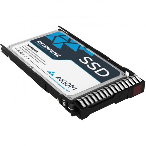 Axiom Memory Solutions  960GB Enterprise EV100 2.5-inch Hot-Swap SATA SSD for HPServer Device Supported1 DWPD450 TB TBW500 MB/s Maximum Read T… SSDEV10HB960-AX