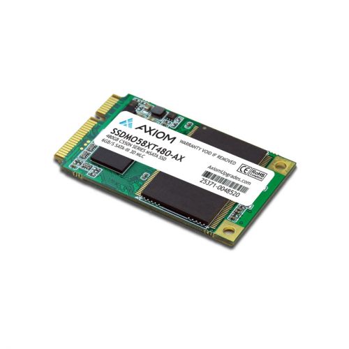 Axiom Memory Solutions  480GB C550n Series mSATA SSD 6Gb/s SATA-III550 MB/s Maximum Read Transfer Rate Warranty SSDMO58XT480-AX