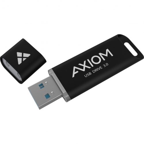 Axiom Memory Solutions  64GB USB 3.0 Flash DriveUSB3FD064GB-AX64 GBUSB 3.0Multi-level Cell Flash, Wear Leveling, Power-cycling Handling, Long Data… USB3FD064GB-AX