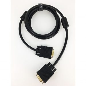 Axiom Memory Solutions  VGA Video Cable3 ft VGA Video Cable for Monitor, Video DeviceFirst End: 1 x 15-pin HD-15MaleSecond End: 1 x 15-pin HD-15 -… VGAMM03-AX