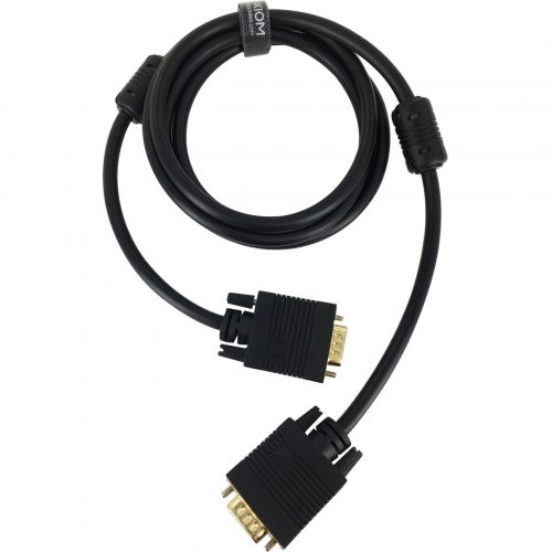 Axiom Memory Solutions  VGA Video Cable3 ft VGA Video Cable for Monitor, Video DeviceFirst End: 1 x 15-pin HD-15MaleSecond End: 1 x 15-pin HD-15 -… VGAMM03-AX