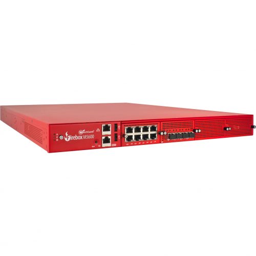WatchGuard Trade up to  Firebox M5600 with 3-yr Basic Security Suite8 Port10GBase-X 10 Gigabit Ethernet; 1000Base-TRSA; AES (256-bit);… WG561063
