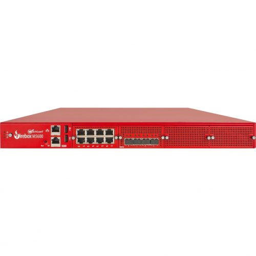 WatchGuard Trade up to  Firebox M5600 with 3-yr Total Security Suite8 Port10GBase-X, 1000Base-T10 Gigabit EthernetRSA, AES (256-bit)… WG561673