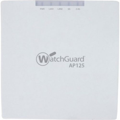 WatchGuard  AP125 and 1-yr Basic Wi-Fi2.40 GHz, 5 GHzMIMO Technology12.95 WCeiling Mountable WGA15701