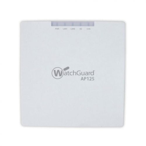 WatchGuard  AP125 and 3-yr Secure Wi-Fi2.40 GHz, 5 GHzMIMO Technology WGA15733
