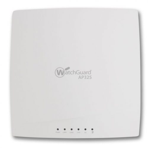 WatchGuard  AP325 and 1-yr Secure Wi-Fi2.40 GHz, 5 GHzMIMO Technology2 x Network (RJ-45)PoE PortsCeiling Mountable, Wall Mountabl… WGA35731