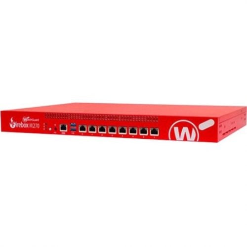 WatchGuard  Firebox M270 High Availability with 1-yr Standard Support8 Port1000Base-TGigabit Ethernet8 x RJ-45 Standard Sup… WGM27071