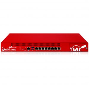 WatchGuard  Firebox M390 Network Security/Firewall Appliance 8 Port10/100/1000Base-TGigabit Ethernet 8 x RJ-451 Total Expansion… WGM39000603