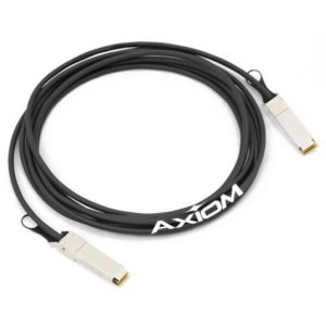 Axiom Memory Solutions  40GBASE-CR4 QSFP+ Passive DAC Cable Oracle Compatible 3mTwinaxial for Network Device9.84 ft1 x QSFP+ Network1 x QSFP+ N… X2121A-3M-N-AX