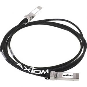 Axiom Memory Solutions  10GBASE-CU SFP+ Passive DAC Twinax Cable NetApp Compatible 0.5m1.64 ft Twinaxial Network Cable for Network DeviceFirst End:… X6566B-05-R6-AX