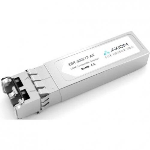 Axiom Memory Solutions  10GBASE-LR SFP+ for BrocadeXBR-000217100% Brocade Compatible 10GBASE-LR SFP+ XBR-000217-AX