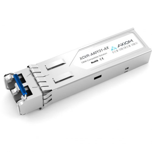 Axiom Memory Solutions  1000BASE-EX SFP Transceiver for CienaXCVR-A40Y31100% Ciena Compatible 1000BASE-EX SFP XCVR-A40Y31-AX