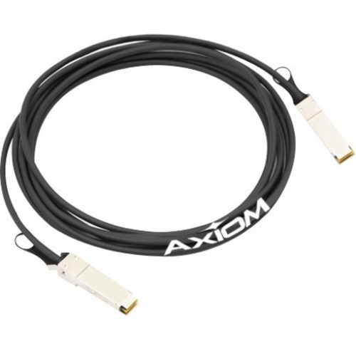 Axiom Memory Solutions  40GBASE-CR4 QSFP+ Passive DAC Cable Intel Compatible 1mXLDACBL1Twinaxial for Network Device3.28 ft1 x QSFP+ Network1 x… XLDACBL1-AX