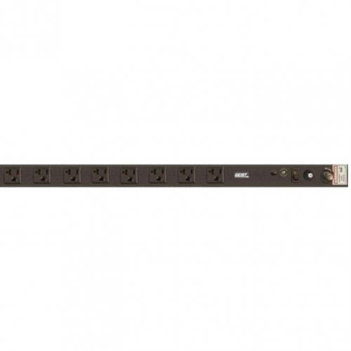 Vertiv Geist NSVK080-102R20TL 8-Outlets PDUBasicNEMA L5-20P8 x NEMA 5-20R120 V AC0UVerticalRack-mountable 38214