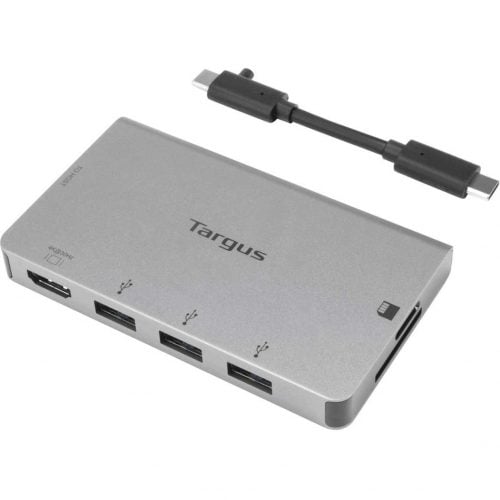 Targus USB-C Single Video Multi Port HubYesSD, microSDUSB Type C1 Displays Supported4K3840 x 21604 x USB Ports3 x USB T… ACA963BT