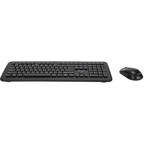 Targus KM610 Wireless Keyboard and Mouse Combo (Black)USB Wireless RF 2.40 GHz KeyboardBlackUSB Wireless RF MouseOpticalQWERTY -… AKM610BT