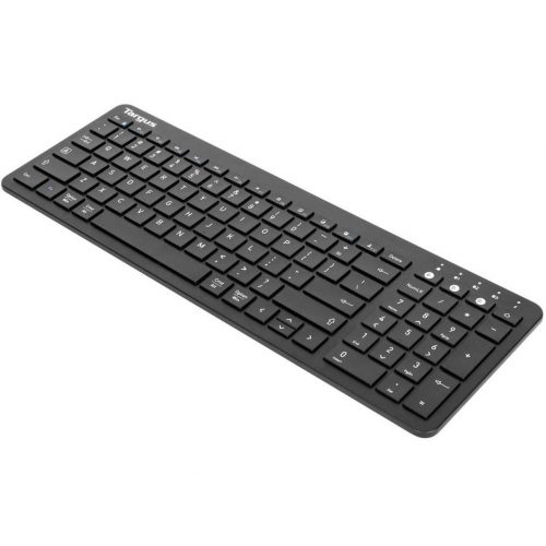 Targus AKM619AMUS Keyboard & MouseWireless Bluetooth 5.1 KeyboardBlackWireless Bluetooth MouseOptical2400 dpi2 ButtonScr… AKM619AMUS