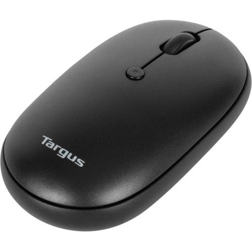 Targus Compact Multi-Device Antimicrobial Wireless MouseWirelessBluetooth/Radio Frequency2.40 GHzBlack3 ButtonSymmetrical AMB581GL