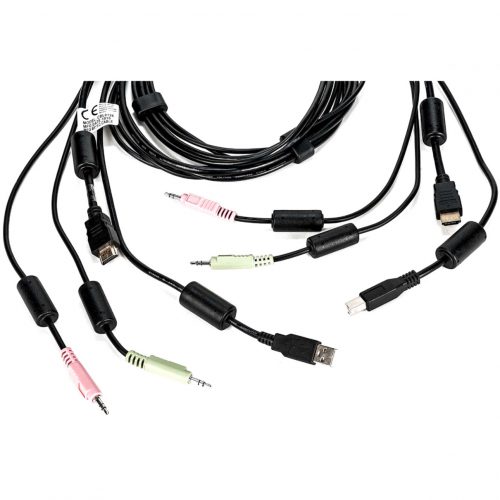 Vertiv AVOCENT KVM Cable6 ft, Single Display, HDMI, 1 x USB, 2 x Audio, Standard KVM cable CBL0126