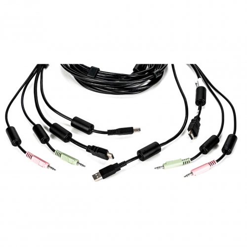 Vertiv AVOCENT KVM Cable10 ft, Single Display, HDMI, 1 x USB, 2 x Audio, Standard KVM cable CBL0127