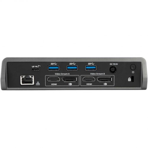 Targus USB-C Universal DV4K Docking Station with PowerTAA Compliantfor NotebookUSB Type C5 x USB Ports5 x USB 3.0Network (R… DOCK180USZ