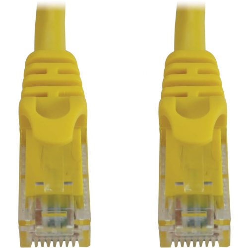 Tripp Lite N261-001-YW Cat.6a UTP Network Cable1 ft Category 6a Network Cable for Network Device, Switch, Patch Panel, Server, Router, Hu… N261-001-YW