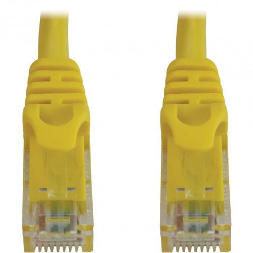 Tripp Lite N261-015-YW Cat.6a UTP Network Cable15 ft Category 6a Network Cable for Network Device, Switch, Patch Panel, Server, Router, H… N261-015-YW