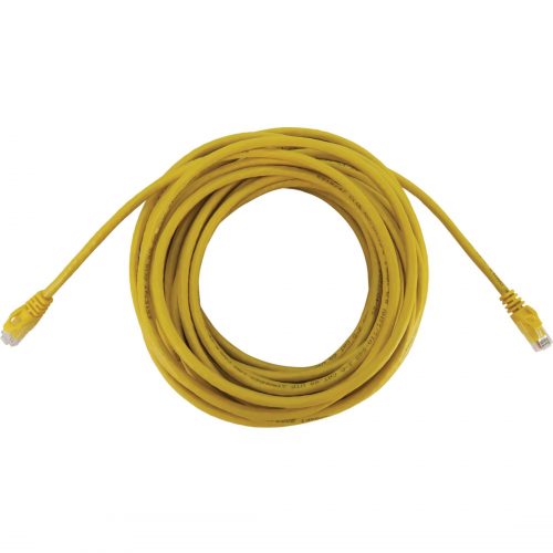 Tripp Lite N261-050-YW Cat.6a UTP Network Cable50 ft Category 6a Network Cable for Network Device, Switch, Patch Panel, Server, Router, H… N261-050-YW