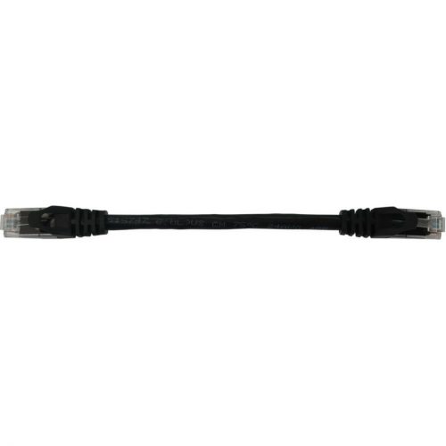 Tripp Lite N261-06N-BK Cat.6a UTP Network Cable6″ Category 6a Network Cable for Network Device, Switch, Patch Panel, Server, Router, Hub,… N261-06N-BK