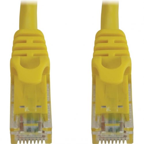 Tripp Lite N261-06N-YW Cat.6a UTP Network Cable6″ Category 6a Network Cable for Network Device, Switch, Patch Panel, Server, Router, Hub,… N261-06N-YW