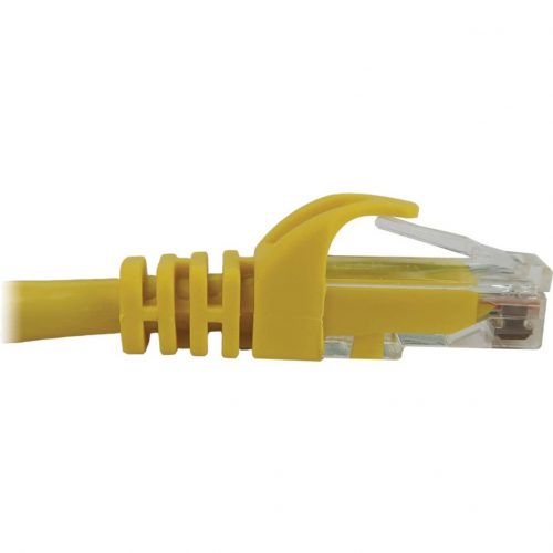 Tripp Lite N261-06N-YW Cat.6a UTP Network Cable6″ Category 6a Network Cable for Network Device, Switch, Patch Panel, Server, Router, Hub,… N261-06N-YW