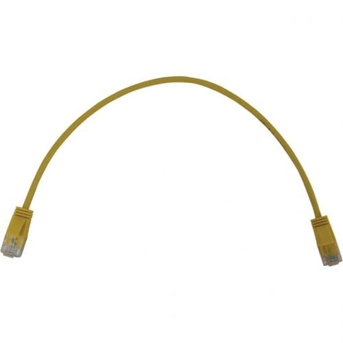 Tripp Lite N261-S01-YW Cat.6a UTP Patch Network Cable1 ft Category 6a Network Cable for Network Device, Switch, Patch Panel, Server, Rout… N261-S01-YW