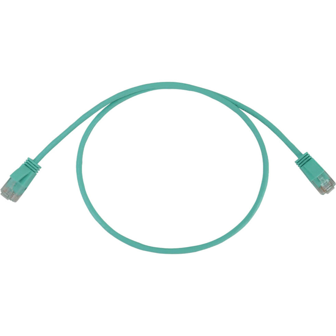 Tripp Lite N261-S02-AQ Cat.6a UTP Patch Network Cable2 ft Category 6a Network Cable for Network Device, Switch, Patch Panel, Server, Rout… N261-S02-AQ