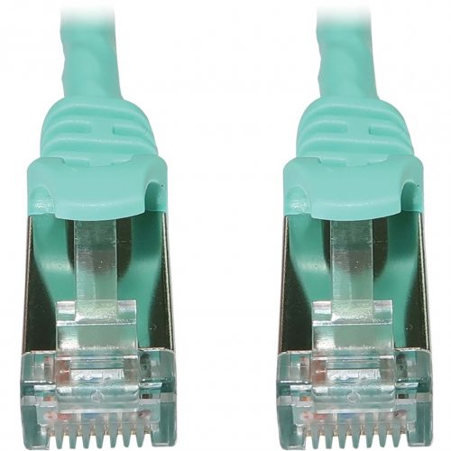 Tripp Lite N262-S01-AQ Cat6a STP Patch Network Cable1 ft Category 6a Network Cable for Network Device, Server, Switch, Router, Hub, Print… N262-S01-AQ