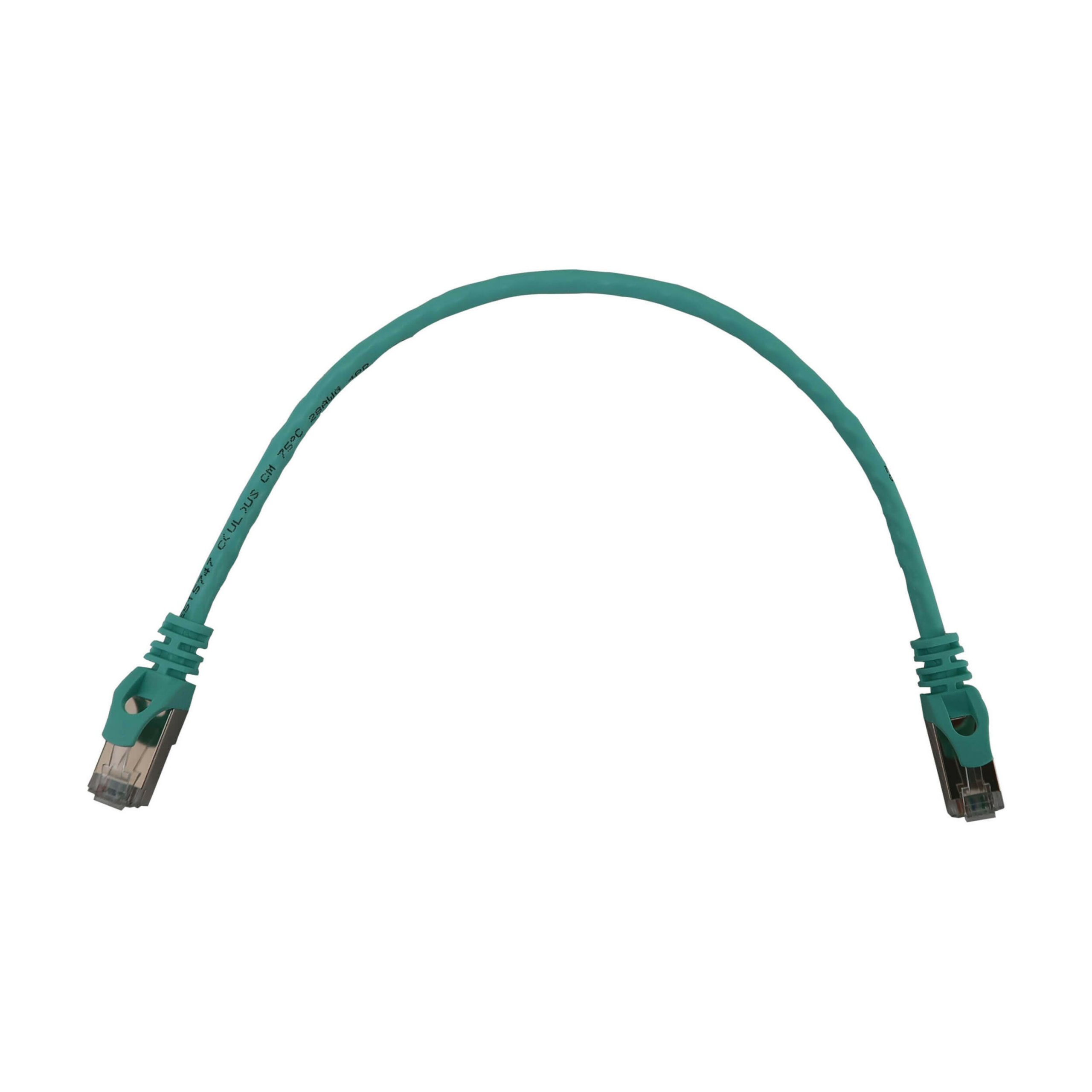 Tripp Lite N262-S01-AQ Cat6a STP Patch Network Cable1 ft Category 6a Network Cable for Network Device, Server, Switch, Router, Hub, Print… N262-S01-AQ