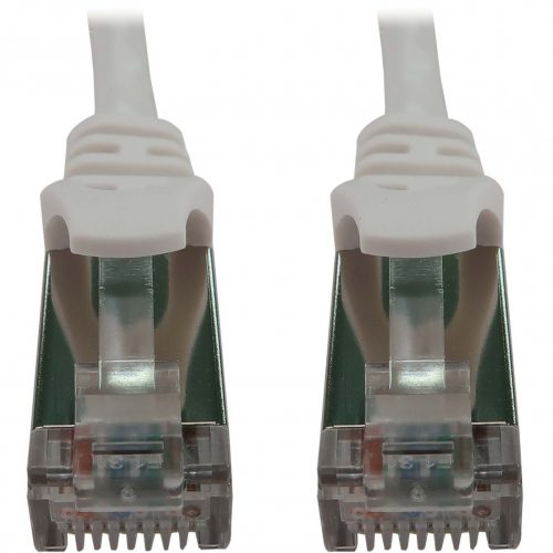 Tripp Lite N262-S01-WH Cat6a STP Patch Network Cable1 ft Category 6a Network Cable for Network Device, Server, Switch, Router, Hub, Print… N262-S01-WH