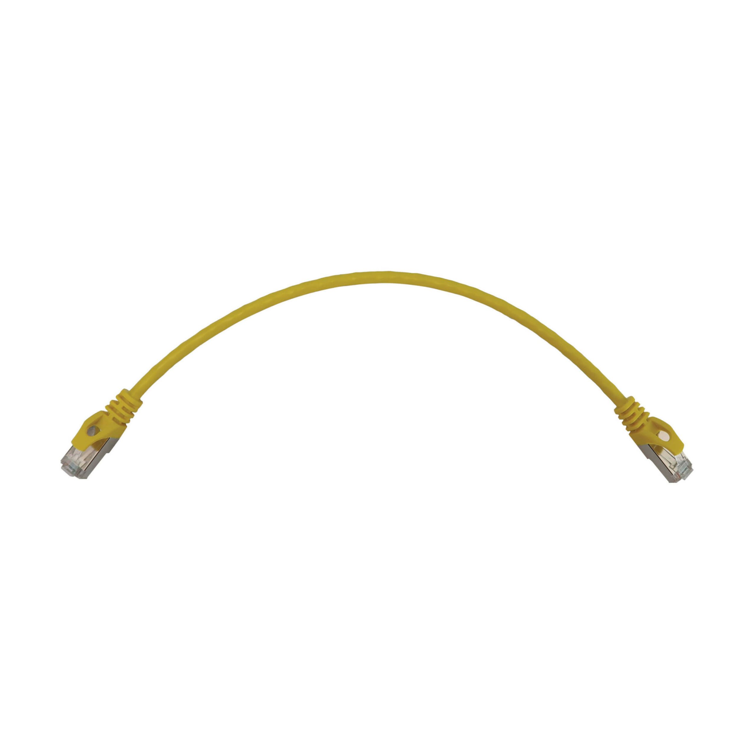 Tripp Lite N262-S01-YW Cat6a STP Patch Network Cable1 ft Category 6a Network Cable for Network Device, Server, Switch, Router, Hub, Print… N262-S01-YW