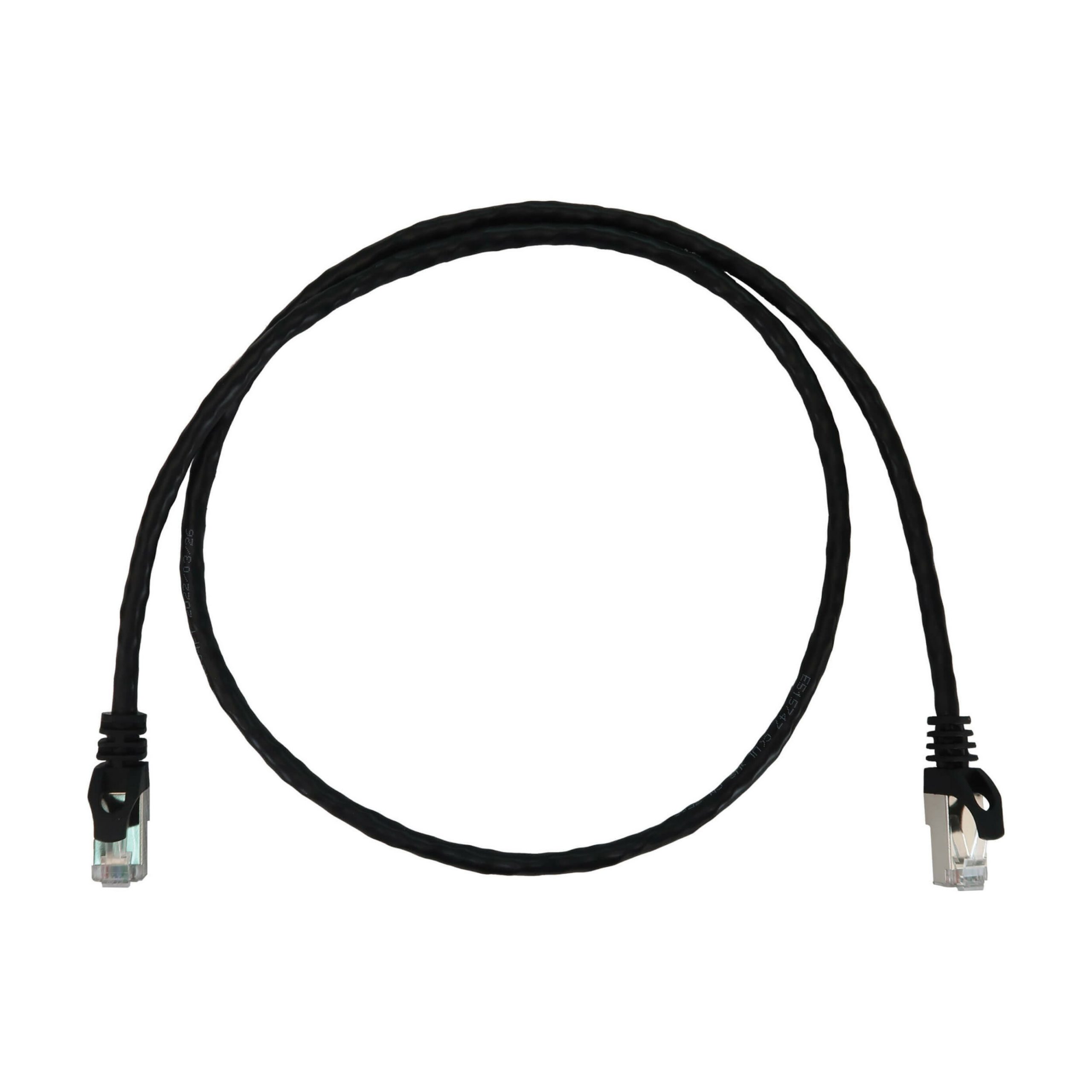 Tripp Lite N262-S03-BK Cat6a STP Patch Network Cable3 ft Category 6a Network Cable for Network Device, Server, Switch, Router, Hub, Print… N262-S03-BK