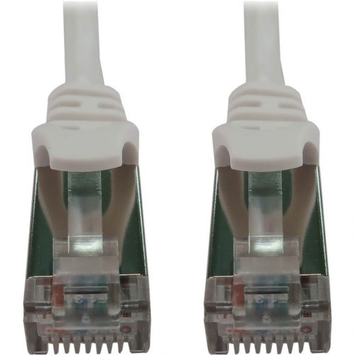 Tripp Lite N262-S07-WH Cat6a STP Patch Network Cable7 ft Category 6a Network Cable for Network Device, Server, Switch, Router, Hub, Print… N262-S07-WH