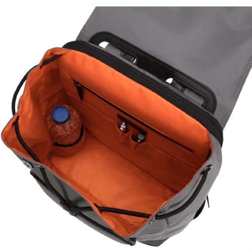 Targus Newport TSB96404GL Carrying Case (Backpack) for 15″ NotebookGrayWater ResistantNylon, Polyurethane BodyTrolley Strap, Shou… TSB96404GL