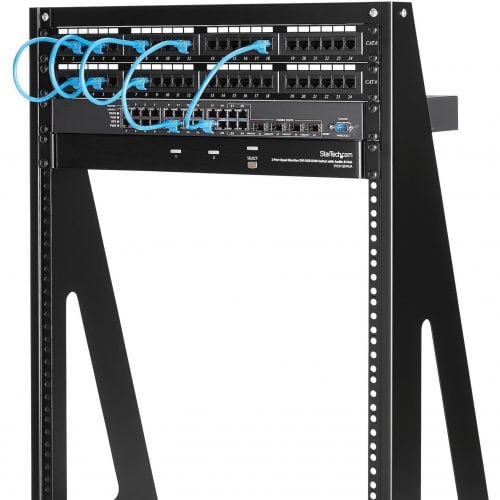 Startech .com Heavy Duty 2-Post RackOpen-Frame Server Rack16UStore your server, network and telecom devices in this sturdy steel, op… 2POSTRACK16