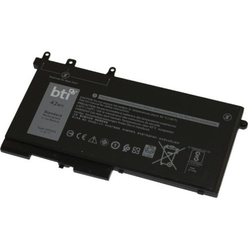 Battery Technology BTI Laptop  for Dell Latitude 5590Compatible OEM 03DDDG 03VC9Y 049XH 3DDDG 3VC9Y 451-BBZP 451-BZT 3DDDG-BTI