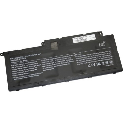 Battery Technology BTI For Notebook Rechargeable3900 mAh58 Wh14.80 V 451-BBEO-BTI