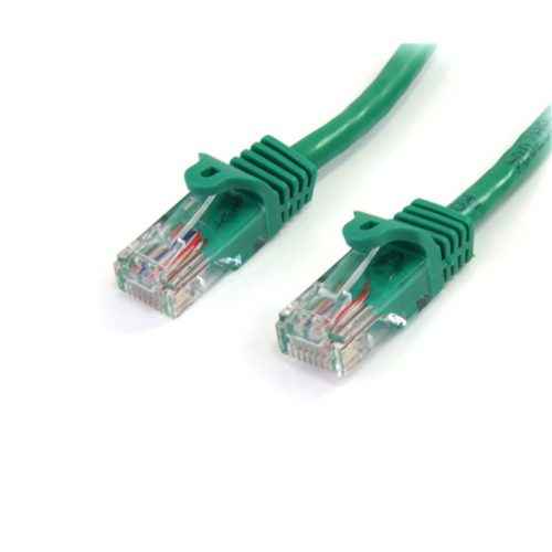 Startech .com 5 ft Cat5e Green Snagless RJ45 UTP Cat 5e Patch Cable5ft Patch Cord5 ft Category 5e Network Cable for Network DeviceFir… 45PATCH5GN